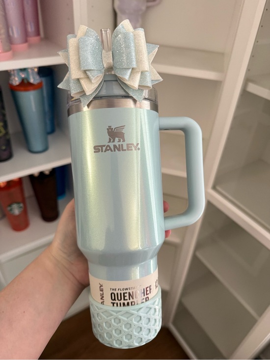 Stanley Accessories - Stanley Light Blue Quencher Travel Tumbler with Handle